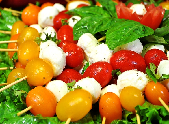 Caprese Skewer Platter - Item # 1054 - Dave's Fresh Marketplace Catering RI